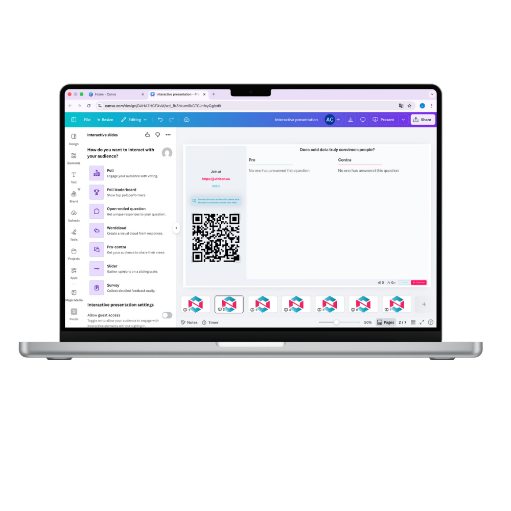 Vivicon weboldal mockupok