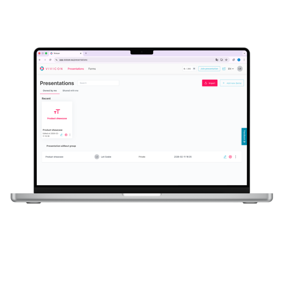 Vivicon weboldal mockupok